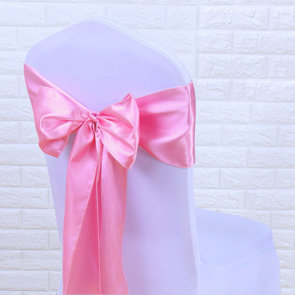 Sashes Bows  Tie Ribbon 7x108 Inches For Wedding Party