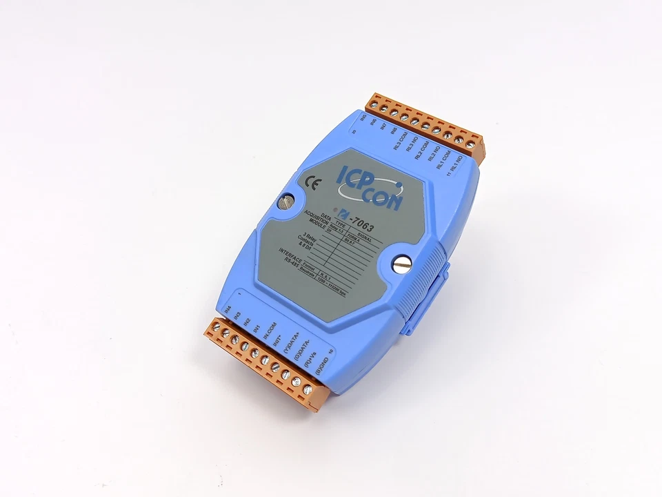 ICP CON I-7063 8-ch Isolated DI and 3-ch Power Relay Module - Image 2 of 4