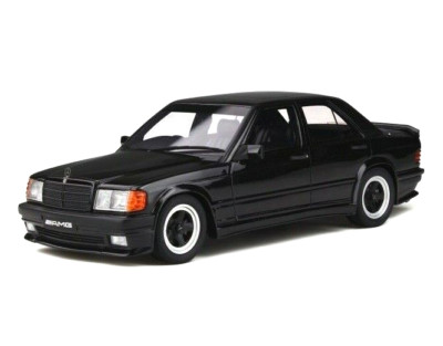 メルセデス AMG W201 190E 1/64スケール Mercedes Benz 190E AMG 2.3 W201 Year 1984 Black 1:18 OT754