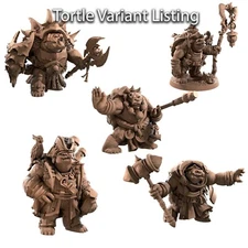 Tortles by Bite the Bullet | D&D | DnD | Miniature | Print on Demand
