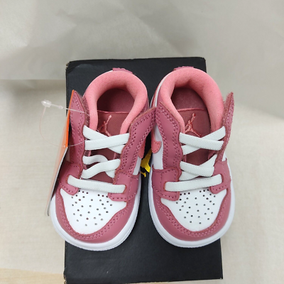 New NIKE TODDLER Air Jordan 1 LOW ALT Pink CI3436-616 3C / UK2.5