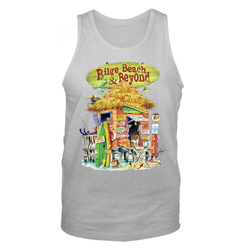 BILGE BEACH Lustiger Witz Humor Humorvolle Grafik Neuheit Tanktop - Bild 4 von 8