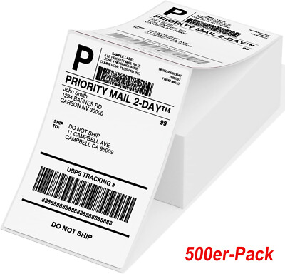 Phomemo 4×6 DHL Etiketten Thermodirekt-Versandetikette für 241BT/D520BT Drucker