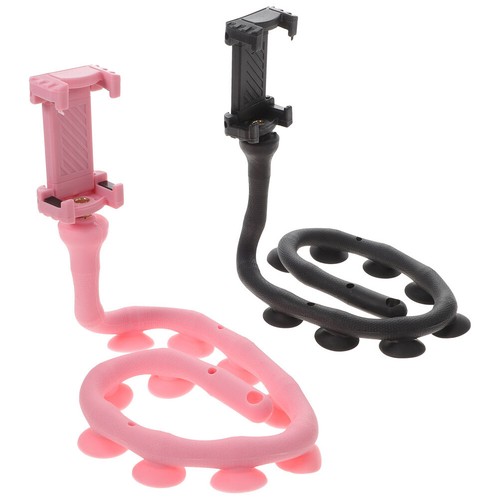 2 Pcs Mobile Phone Holder Cellphone for Desk Desktop Multifunctional Bracket - Photo 8 sur 18
