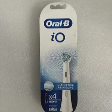 Oral-B iO Ultimate Clean Replacement Brush Heads - Set 2 - 4 Count - White