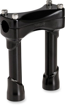BILTWELL RISER MANUBRIO MURDOCK PULLBACK 10'' BLACK 25MM DRITTO YAMAHA TRIUMPH...