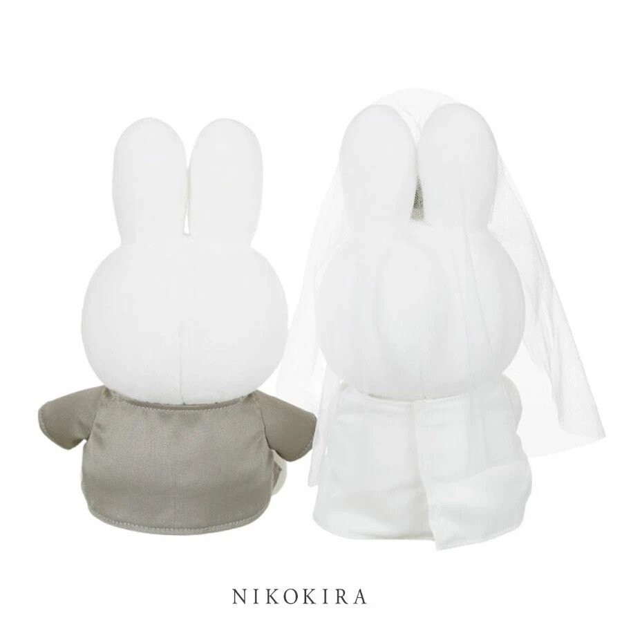 Miffy Wedding Doll Plush Toy 2 Set Box Tuxedo Dress Dick Bruna