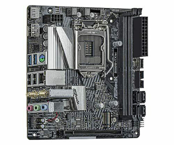 ASRock B560M-ITX/ac Motherboard Intel B560 LGA1200 Mini-ITX