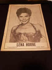 Lena Horne Rare Original 1958 Promo Poster Ad Framed!