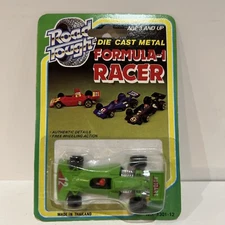 Road Tough die cast F1 racer Green 1:64 scale  RARE Hunson Bay