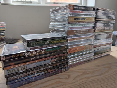 50 x Nagelneue Country & Irische Musik CD & DVD Lot Konvolut Sammlung