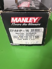 MANLEY New Nextek 1.570? Diameter Double Valve Springs - 221441P-16