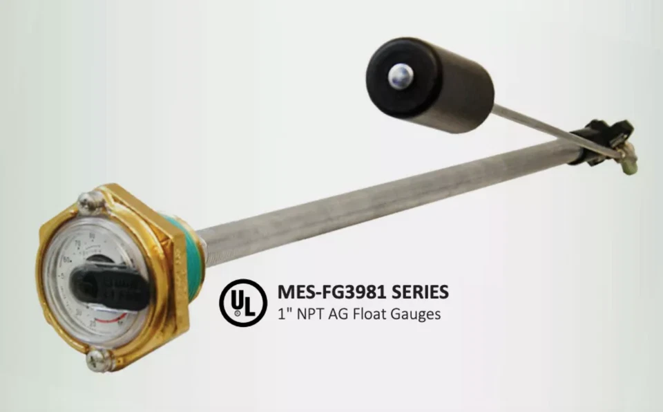 MARSHALL EXCELSIOR MEC MES-FG3981-001R 1” NPT ABOVE GROUND FLOAT GAUGE Remote Ready