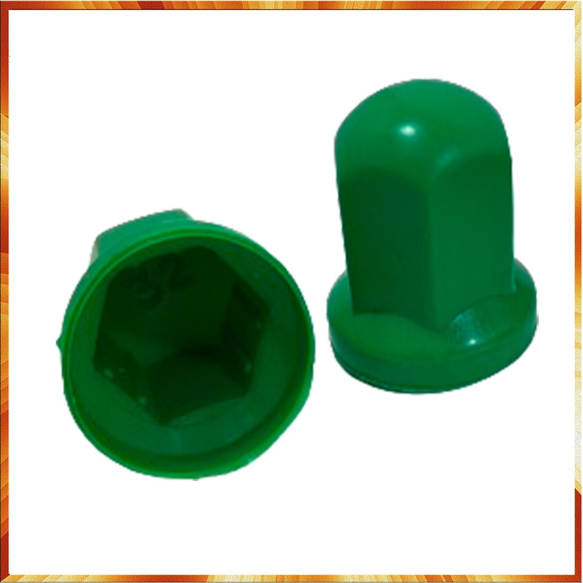 Generisch Lot De 20 Cache-Écrous De Roue 32mm Rouge - Pour Camions Et Remorques