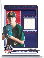 2023 USA Baseball Stars And Stripes Joel Hogan Game Material Card