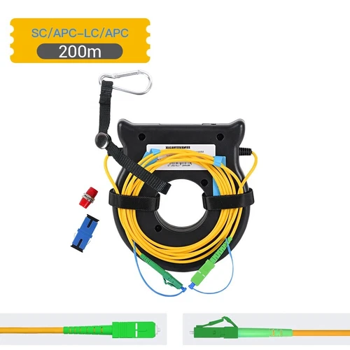 Komshine Fiber Optic OTDR Launch Cable Box SM OTDR Dead Zone Eliminator for 200M - Picture 4 of 15