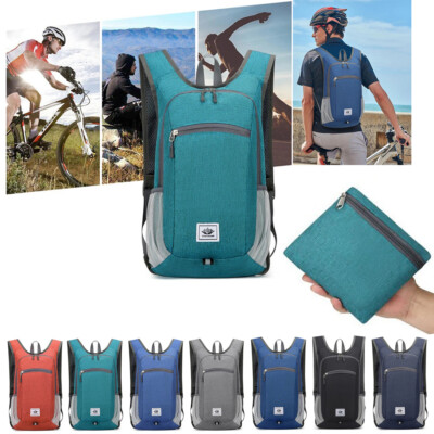 Rucksack Backpack Tasche leichtes Gewicht Faltbarer Schule Büro Radfahren Reise