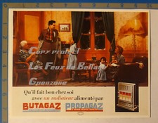 RADIATEUR GAZ BUTAGAZ PROPAGAZ  publicité advert 