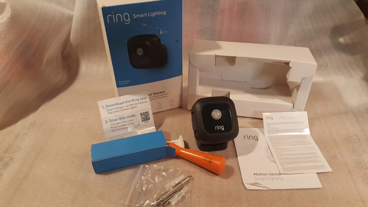Ring Motion Sensor Ring Smart Lighting Outdoor Motion Sensor eBay