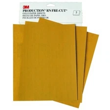3M™ 02539 Production™ Gold Sheet, 400 grit, 2539 50 Sheets