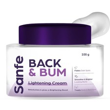 Sanfe Back  Bum Lightening Cream for Dark Spots and Body Acne 100g for Women