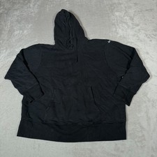 ALO Yoga Hoodie Womens Large Black Pullover Sweater Bae Crop Cropped Hoody Gym