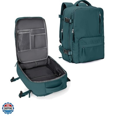 Large Travel Backpack Carry on Flight Approved Laptop Work Business  Backpack ... | eBay