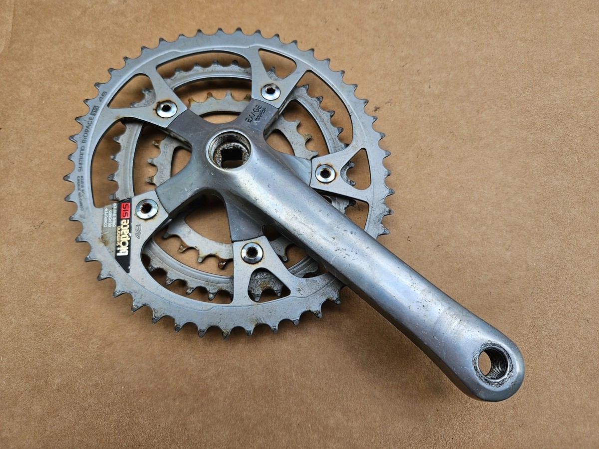 Shimano Exage Mountain 170mm Triple Crank Arm FC-M450 Drive Side