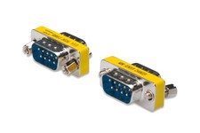 DIGITUS D-Sub 9 Gender Changer - Adapter - 9-pin female - plug to plug - RS-232