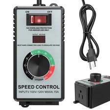 120V 15A 4000W AC Motor Speed Controller Variable Regulator w/ LED