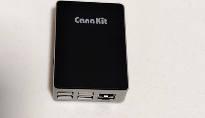 Raspberry Pi 4 Model B 2GB RAM + Canakit case