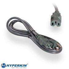 Xbox 360 3 Prong Notched Power Cable Cord Only Very Good 8Z