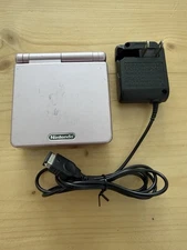 Nintendo Game Boy Advance SP - Pearl Pink (AGS-001) + Charger Tested US SELLER