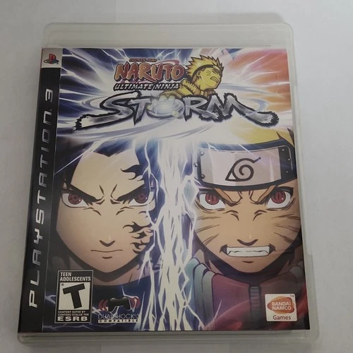 Bandai Namco Naruto: Ultimate Ninja Storm PS3 2008 Fighting Manual Included