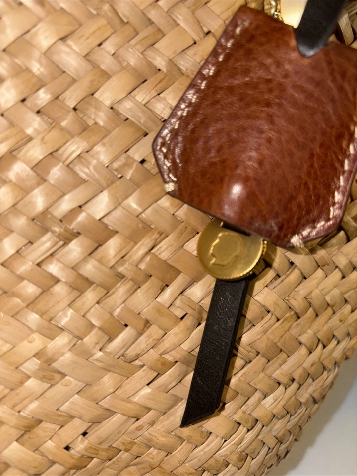 Maison MAYLE La feminine Seagrass Bag Tote Rare HTF - Изображение 2 из 4