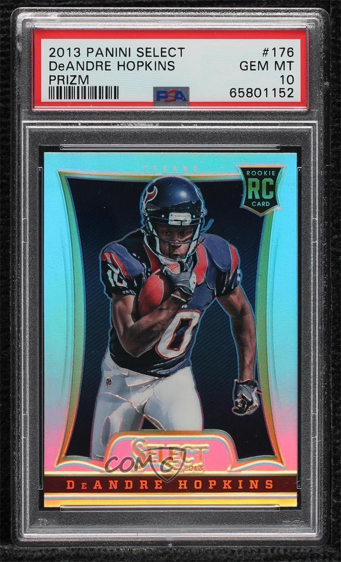 2013 Panini Select Silver Prizm DeAndre Hopkins #176 PSA 10 GEM MT 4hj