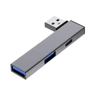MultiFunctional USB3.0 Hub 4 in 1 USB Hub with USB3.0, USB2.0 Port Connection