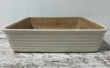 The Pampered Chef Baking Pan Square New Traditions Heritage Stoneware 10” X 10"