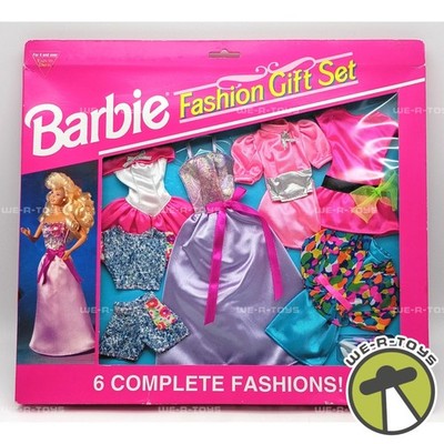 Barbie Fashions Gift Set 6 Complete Fashions Outfits 1993 Mattel