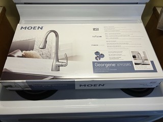 Moen Georgene 87912SRS Spot Resist Stainless USED ASIS? READ