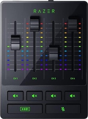 Razer RZ19-0386 4-Kanal Digital Audio Mixer Official Decks Mixer Deck