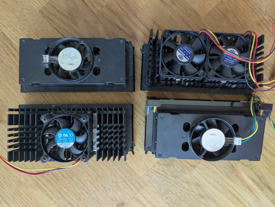 Collection Of Four Pentium 2 350MHz Slot 1 CPUs