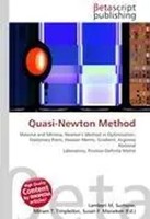 Lambert M. Surhone (U. A.) | Quasi-Newton Method | Taschenbuch | Englisch (2026)