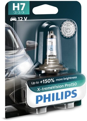 H7 X - tremeVision Pro150 Glühbirne (1 St.) 12V 55W