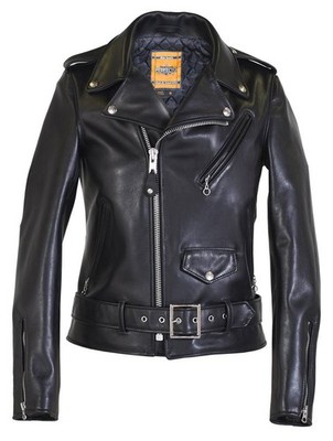 Schott NYC - Women's Leather Motorcycle Jacket - Size Small - 137W