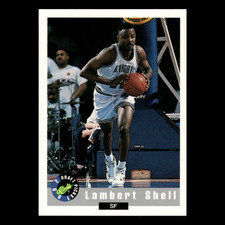 Lambert Shell #90 1992-93 Classic Draft Bridgeport Purple Knights Basketball NBA