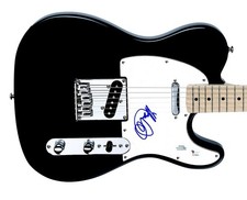 Paris Hilton Signed Autographed Guitar ACOA