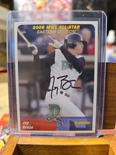Jay Bruce Minor League Rookie Card Autograph  Allstar