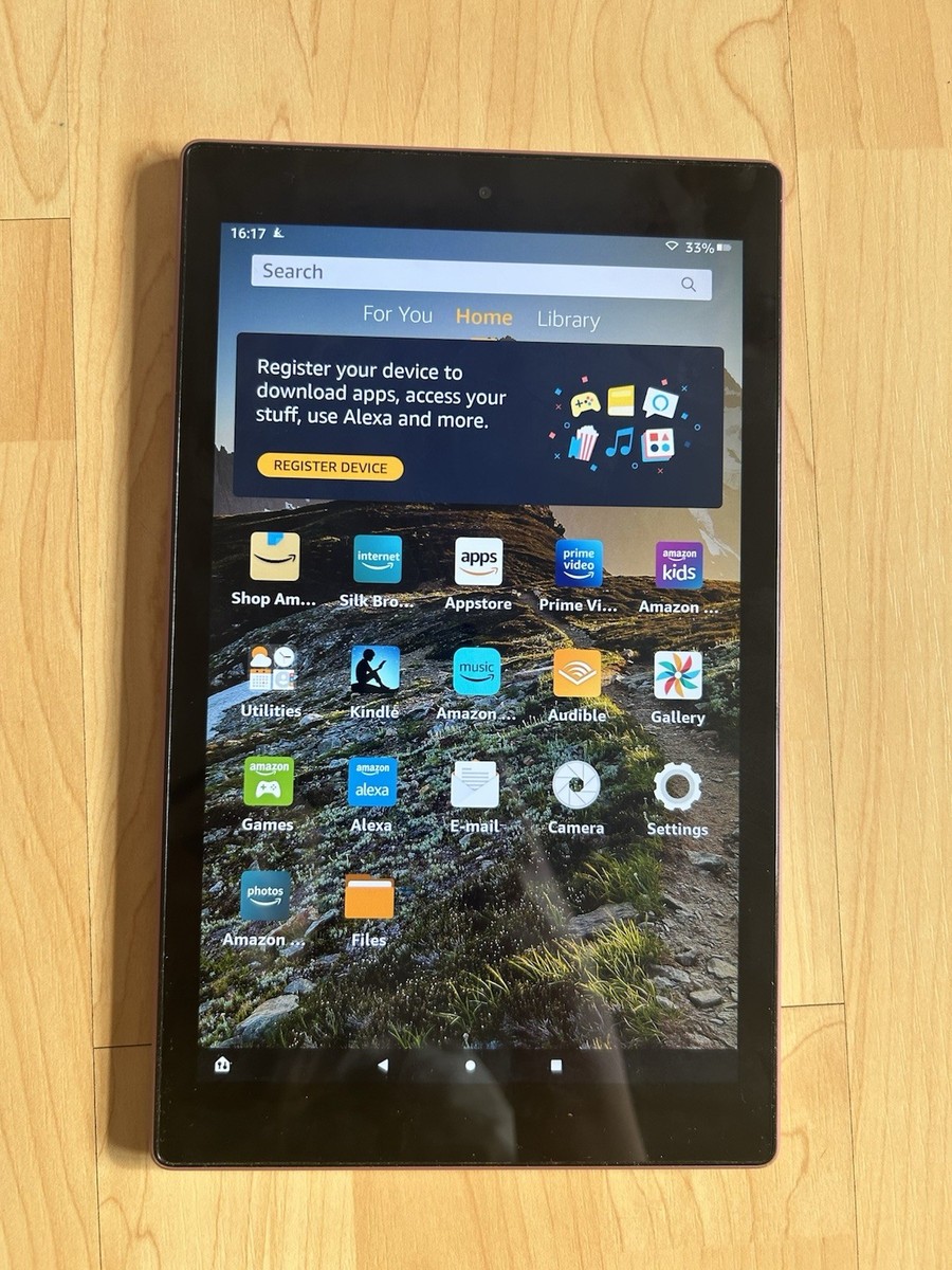 Amazon Fire HD 10 9th Gen 2019 Black M2V3R5 10.1