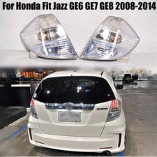 1pair New Led Tail Lights Clear Honda Fit Jazz Ge6 Ge7 Ge8 Ge9 2008 2009 - 2014 1pair New Led Tail Lights Clear Honda Fit Jazz Ge6 Ge7 Ge8 Ge9 2008 2009 - 2014